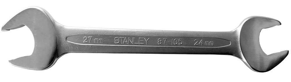 (image for) Cheie fixa dubla plata, Stanley, 1-87-105, 24x27mm