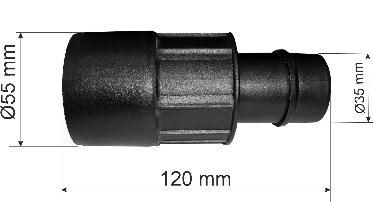 Adaptor furtun aspirator 55/35mm