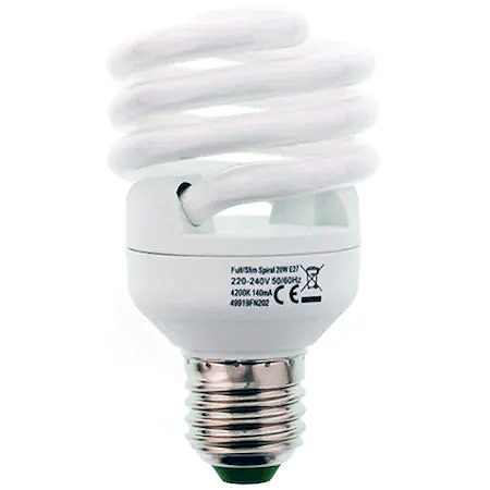 Bec economic Well tip full spiral, E27, 20W, 10000 ore, rece (image for) Bec economic Well tip full spiral, E27, 20W, 10000 ore, rece