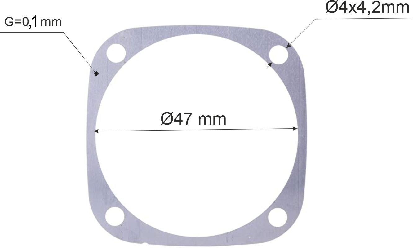 (image for) Distantier ajustare uzura, 0,1 mm, 1600136016