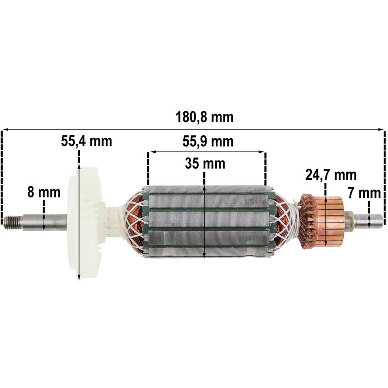 Rotor GWS 14, 1604010A90 (image for) Rotor GWS 14, 1604010A90