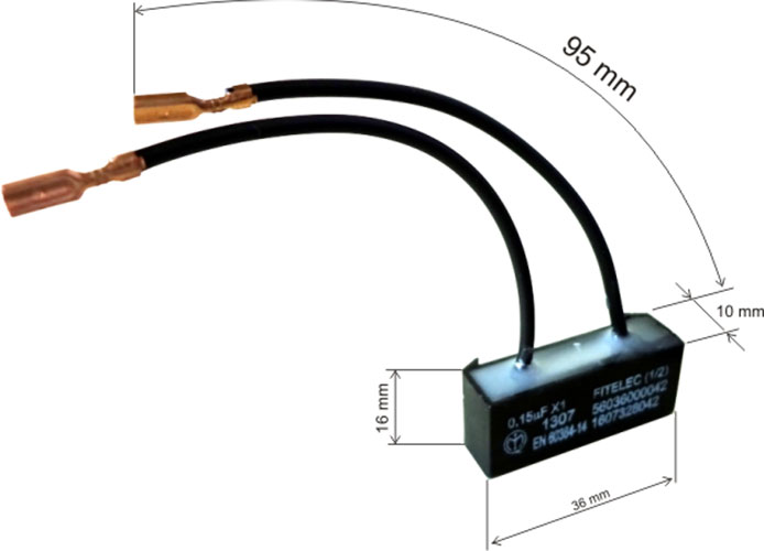 Filtru deparazitare, 1607328042 (image for) Filtru deparazitare, 1607328042