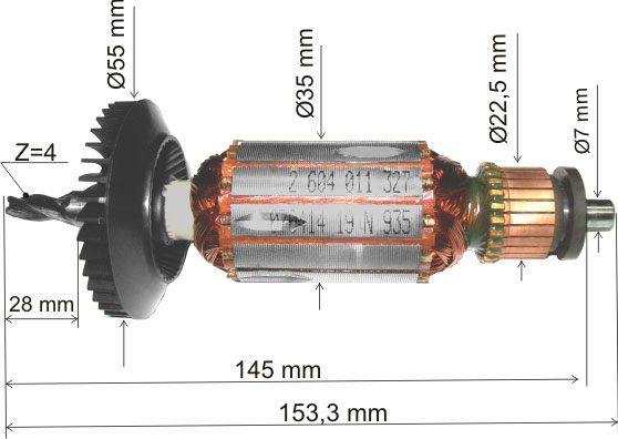 (image for) Rotor GST 135 BCE, 2604011327