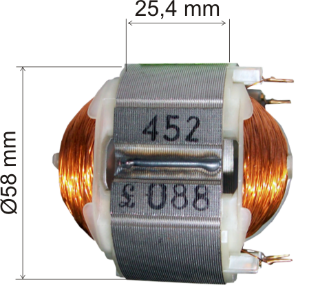 Stator șlefuitor, 2604220452 (image for) Stator șlefuitor, 2604220452