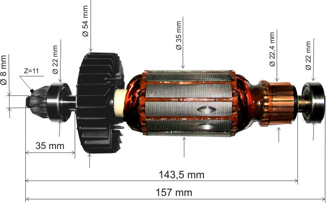 (image for) Rotor polizor, 2609002409