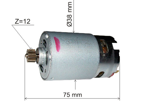 (image for) Motor de curent continu 12V, 2609120259 - Faceți clic pe imagine pentru a închide