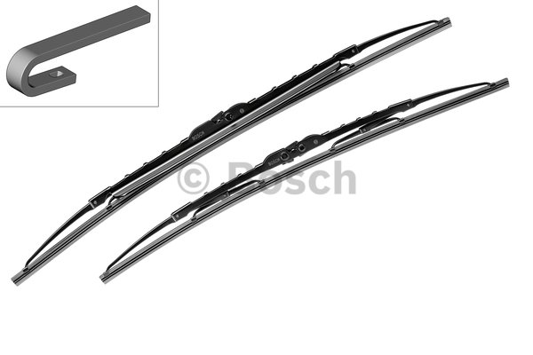 (image for) Lamă ştergător Twin Spoiler 608 S, set