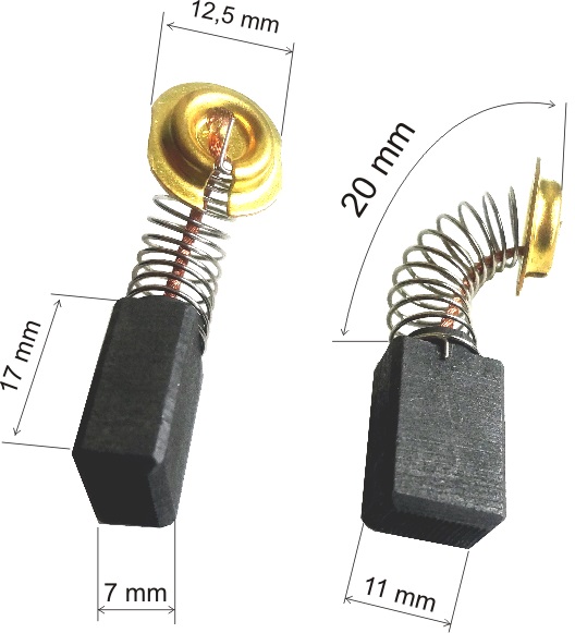 Perii colectoare -set- CB-253, 194547-5 (image for) Perii colectoare -set- CB-253, 194547-5