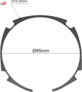 Distantier ajustare uzura 0,3 mm,  1600190021