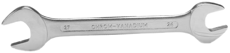 Cheie fixa dubla plata satinata, BGS, 1184-24X27mm