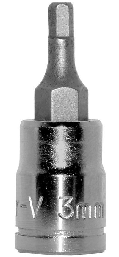 (image for) Imbus hexagonal 3mm cu adaptor 1/4" Tona E030103