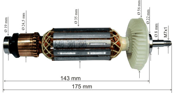 Rotor polizor, 1604010650 (image for) Rotor polizor, 1604010650