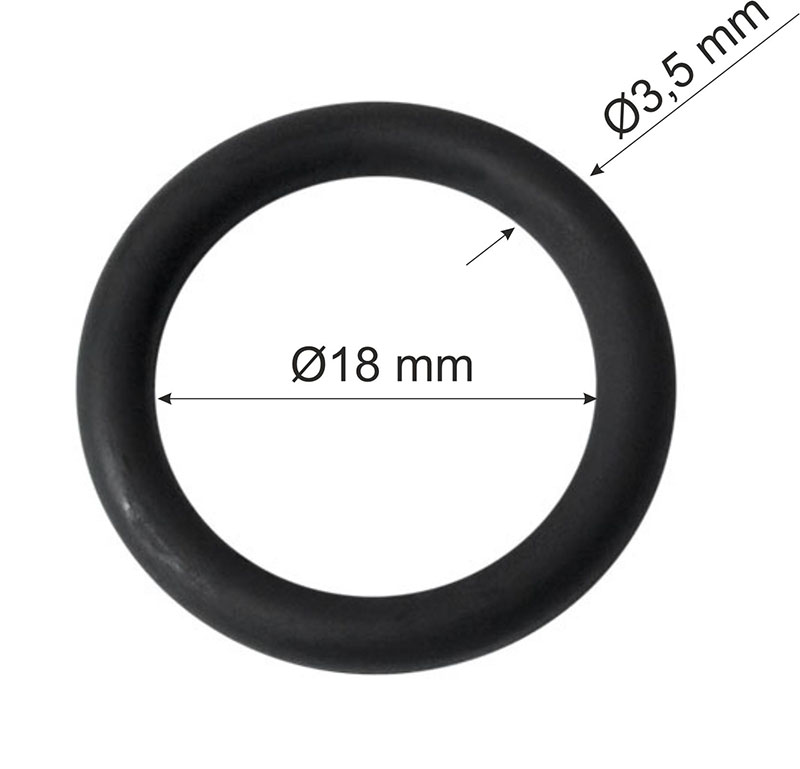 O-ring 18,0x3,5mm, 1610210105