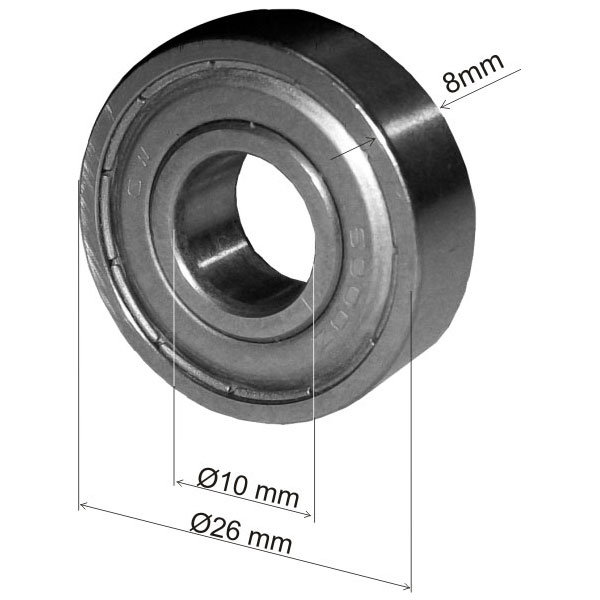 Rulment 6000ZZ, 210067-2 (image for) Rulment 6000ZZ, 210067-2