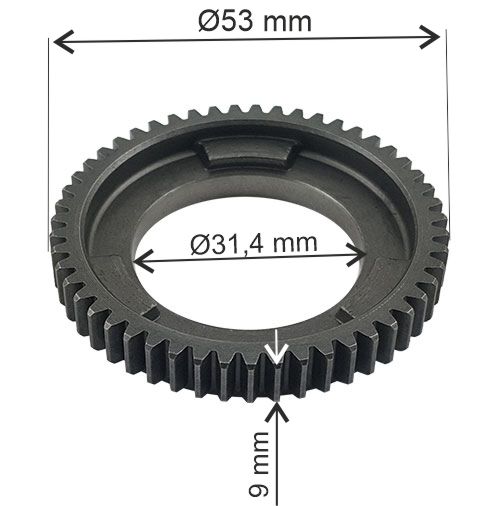 (image for) Roata dintata 51, 227109-5