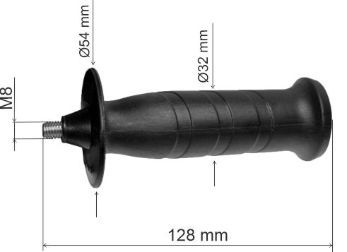 Maner auxiliar polizor M8, 32,5x105 mm, 2610Z00827