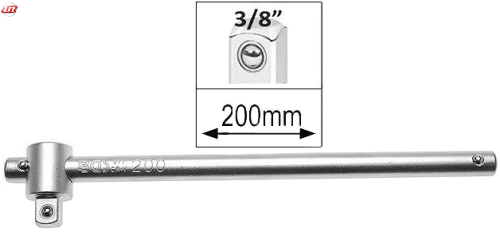 Maner glisant 200mm, 10 mm (3/8")