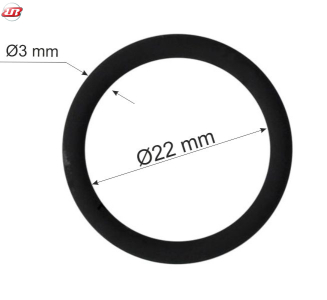 O-ring 22,0x3,0mm, 1610210144