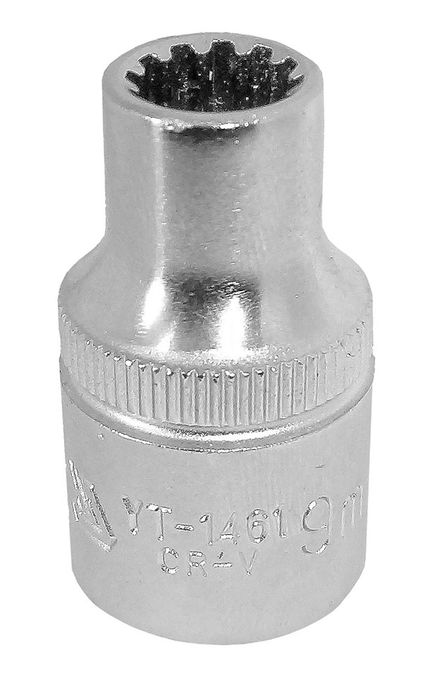 Cheie tubulara SPLINE, 1/2", 9mm