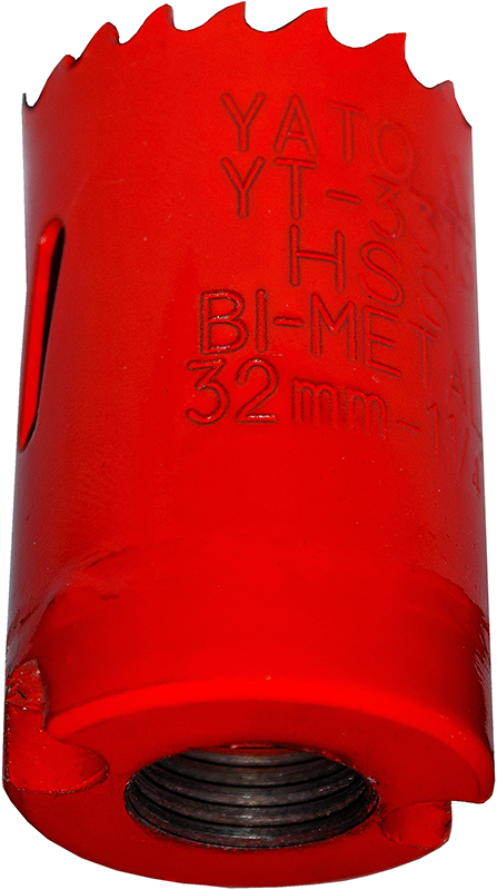 Carota bimetalica 32mm, YT3313 (image for) Carota bimetalica 32mm, YT3313