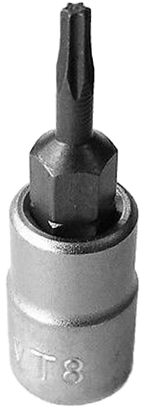 (image for) Bit torx T8, cu adaptor 1/4", 37mm